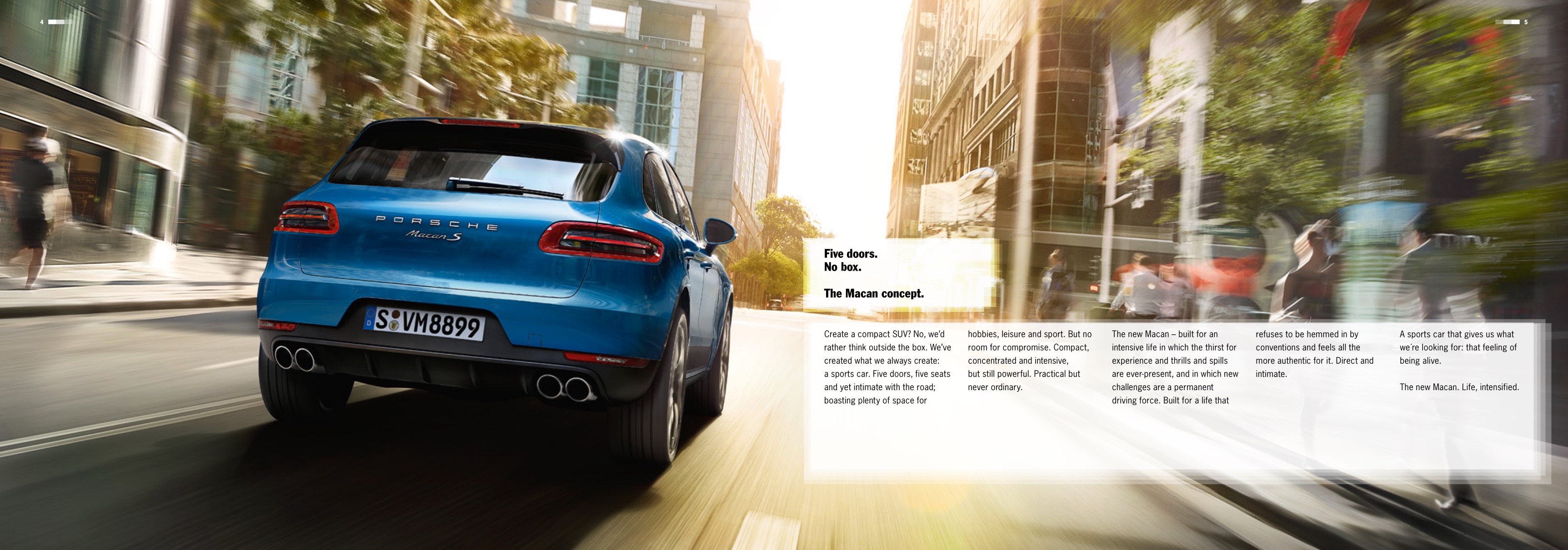 2014 Porsche Macan Brochure Page 8